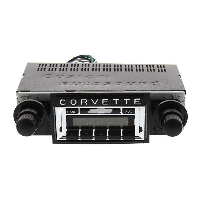 1968-1976 Corvette Radio With Bluetooth USA-740: CAM-CVMV-740