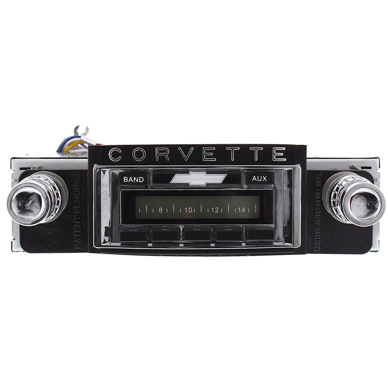 Custom Autosound 1958-62 Corvette USA-230 Stereo Head Unit CAM-CVVE-230