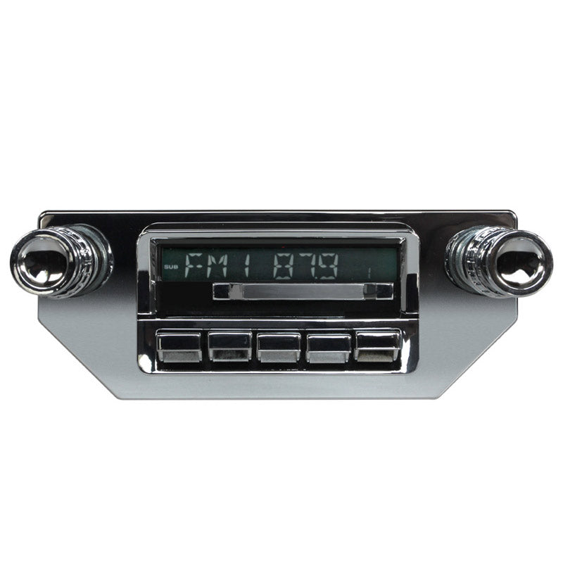 Custom Autosound 1953-57 Corvette Slidebar Car Stereo with Bluetooth