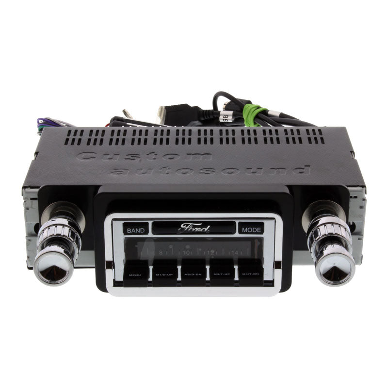 Custom Autosound 1964-65 Falcon/Ranchero 630 Classic Car Stereo With Bluetooth CAM-FA-630P