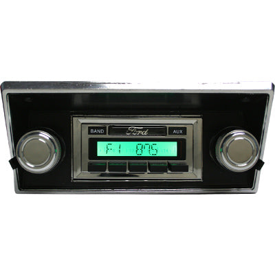 Custom Autosound 1968-72 Ford Truck 630 Classic Car Stereo With Bluetooth CAM-FD82P-630P