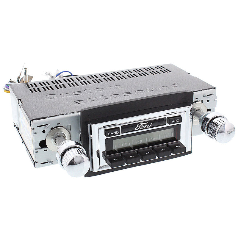 Custom Autosound 1968-72 Ford Pickup USA-230 Stereo Head Unit CAM-FD8/2PU-230