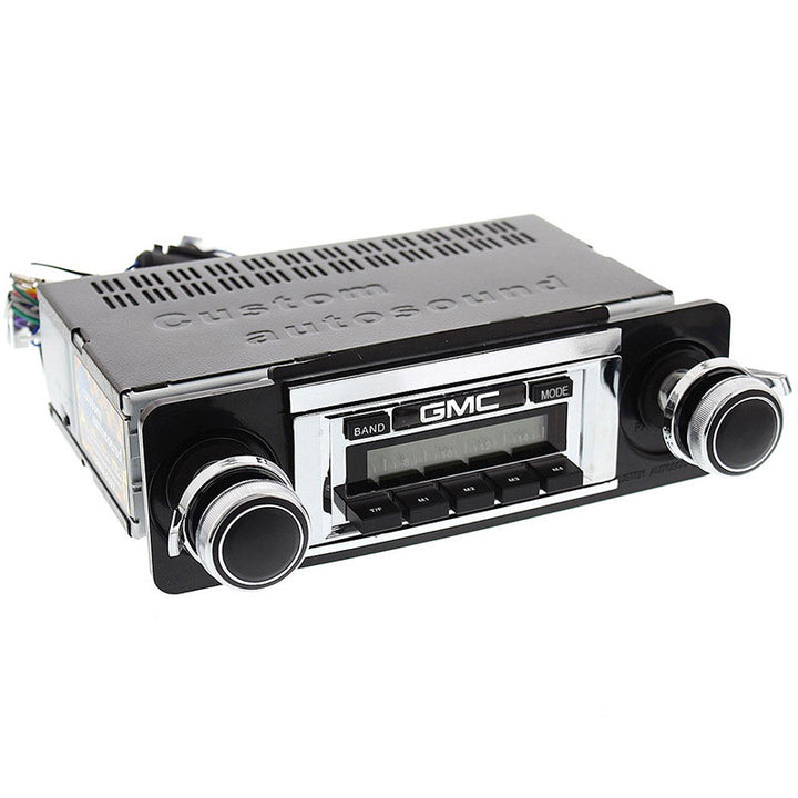Custom Autosound 1967-72 GMC Pick-Up Classic Car Stereo with Bluetooth