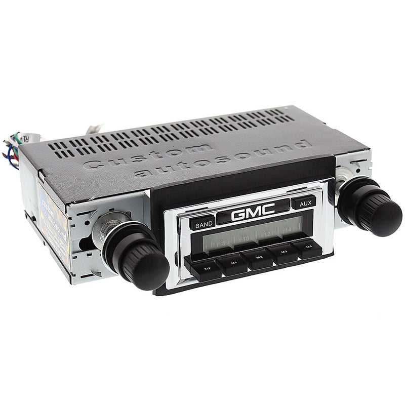 Custom Autosound 1973-88 Gmc Pick Up USA-230 Stereo Head Unit CAM-GMTKLL-230