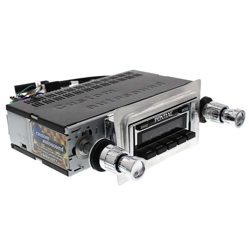 Custom Autosound 1964-67 GTO Classic Car Stereo with Bluetooth CAM-GTO-630P