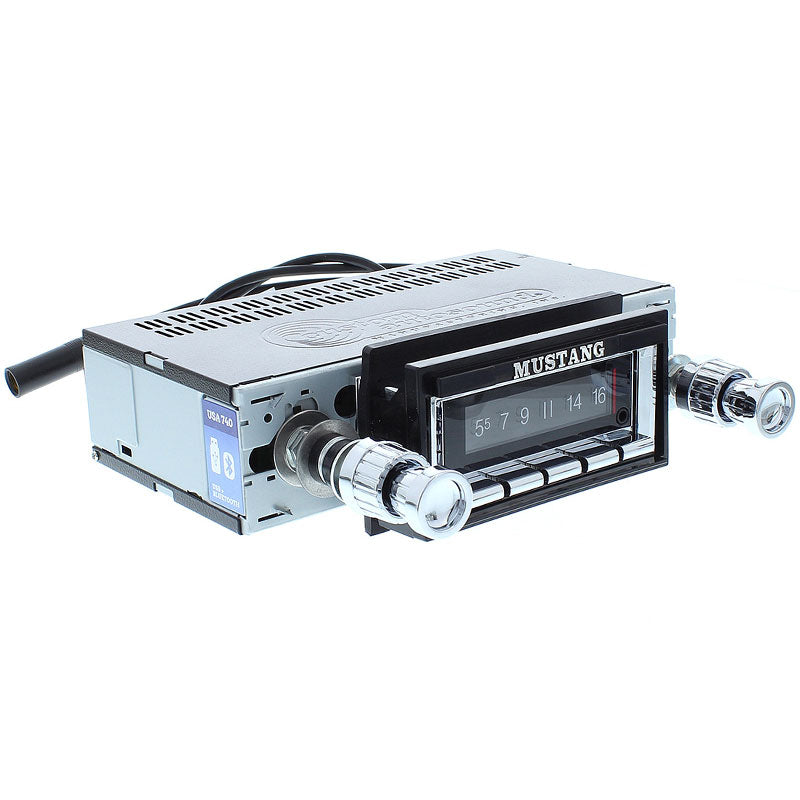 Custom Autosound 1967-73 Mustang 740 Premium Bluetooth Classic Car Stereo