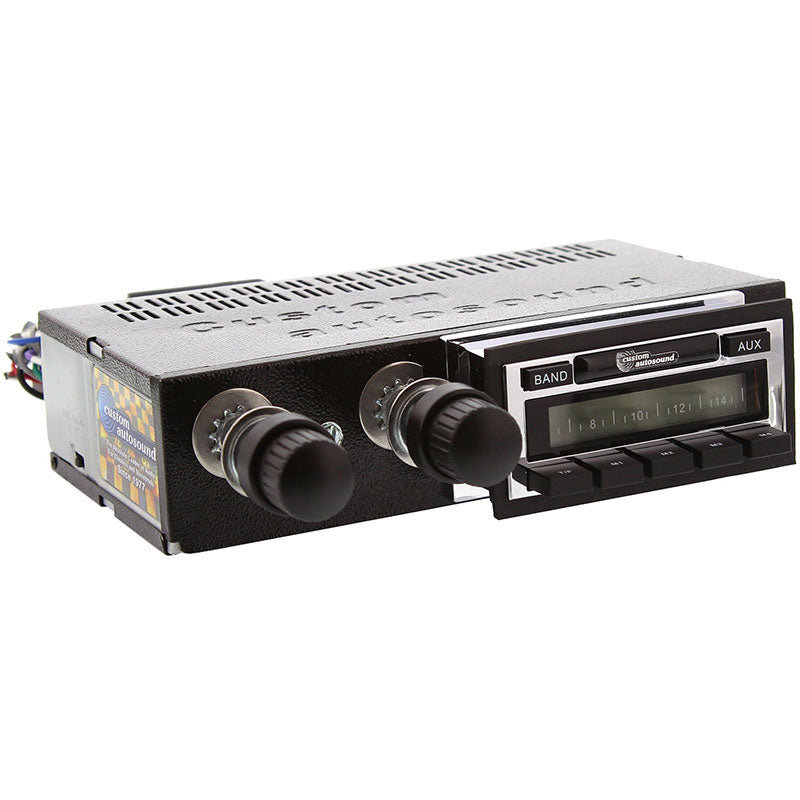 Custom Autosound 1971-73 Charger B Body USA-230 Stereo Head Unit CAM-MCHAR-230