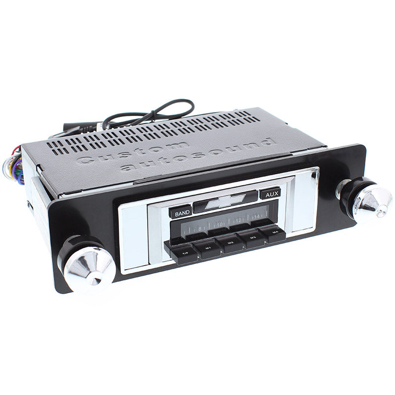 Custom Autosound 1955 Chevy 210 USA-230 Stereo Head Unit CAM-VECH-5-230B