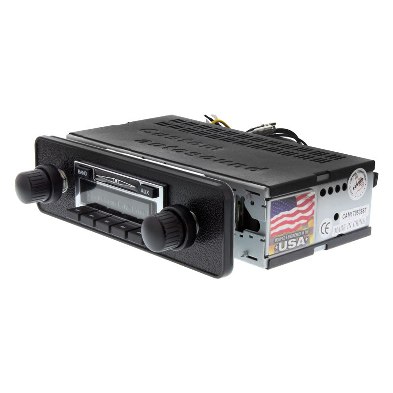 Custom Autosound 1968-85 VW USA-230 Stereo Head Unit CAM-VWL-230