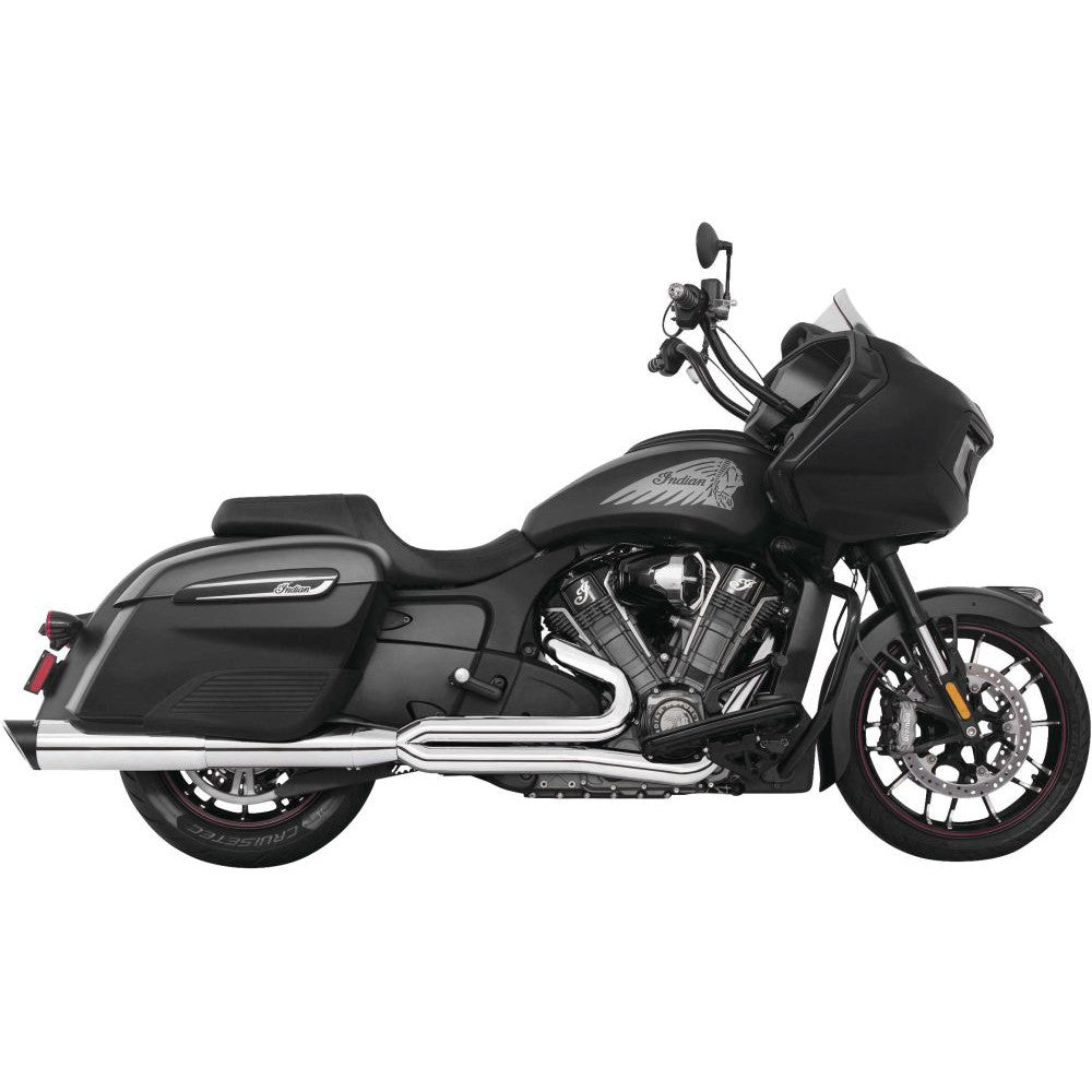 Freedom Performance Union 2-into-1 Exhaust Chrome/Black - IN00259