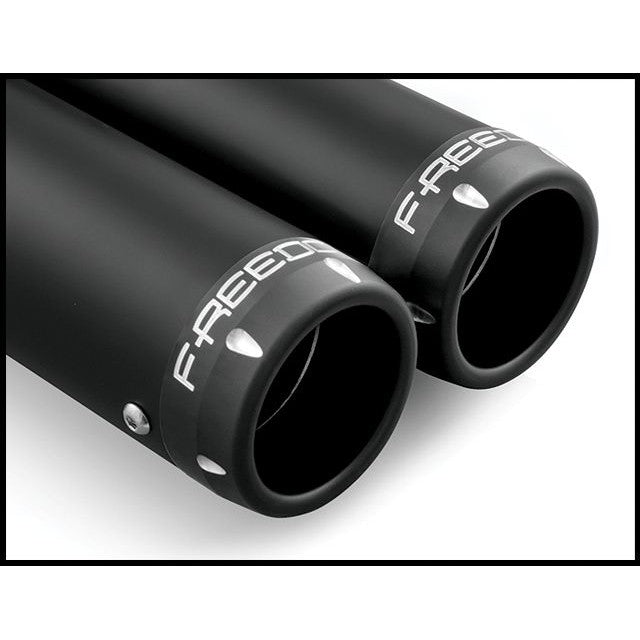 Freedom Performance Signature 3 1/4" Slip-on Exhaust Black With Black Tip HD00717