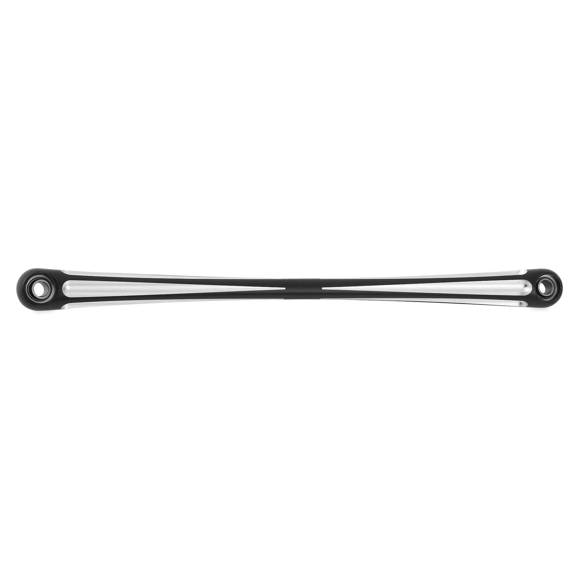 Arlen Ness Black Deep Cut Round Shift Linkage for Harley FLHT & Softail 84-16