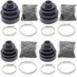 Complete Front Inner & Outer CV Boot Repair Kit for Honda TRX500FE 2011-2013