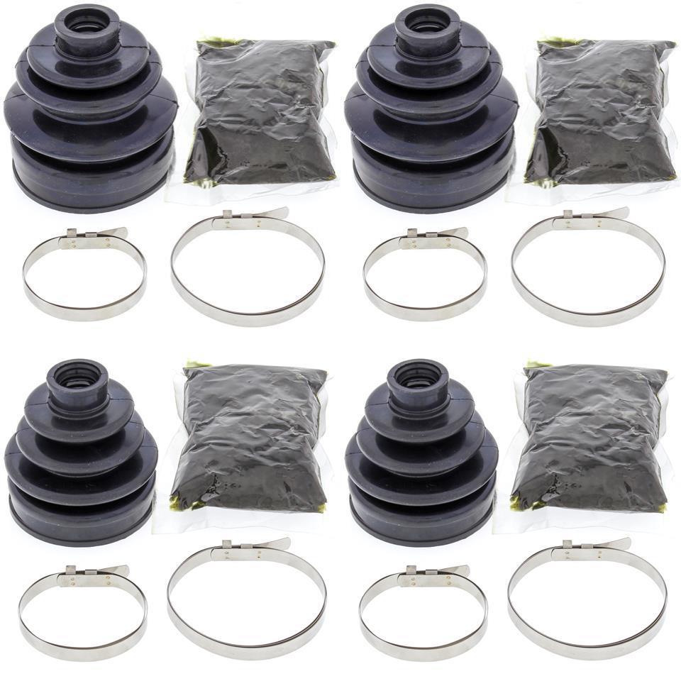 Complete Front Inner & Outer CV Boot Repair Kit for Honda TRX500FA 2011-2014
