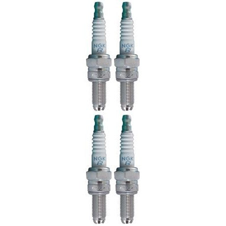 Set of 4 NGK Standard Spark Plugs for Jhon Deere RSX850I 2013 Engine 850cc