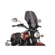 Puig Naked New Generation Adjustable Windshield Dark Smoke - 9386F