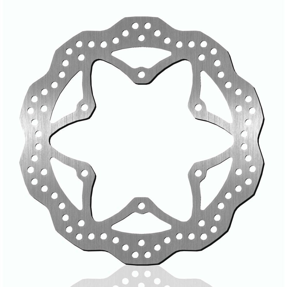 BikeMaster Brake Rotor For Yamaha FJ1100 1983-1987 Contour Rear Silver