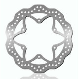 Rotor de freno BikeMaster para Yamaha FJ1100 1983-1987 Contour trasero plateado