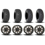 System 3 ST-3 Simulated Beadlock Bronze 15" Wheels And SS360 Sand/Snow Tires [32x10-15] ,[32x12-15]