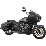 Freedom Performance Turnout 2-into-1 Exhaust Straight Tip Black/Chrome - IN00279