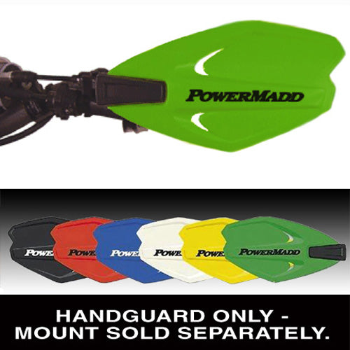 Powermadd 34283 Powermadd Power X Series Handguards Green/no Mount