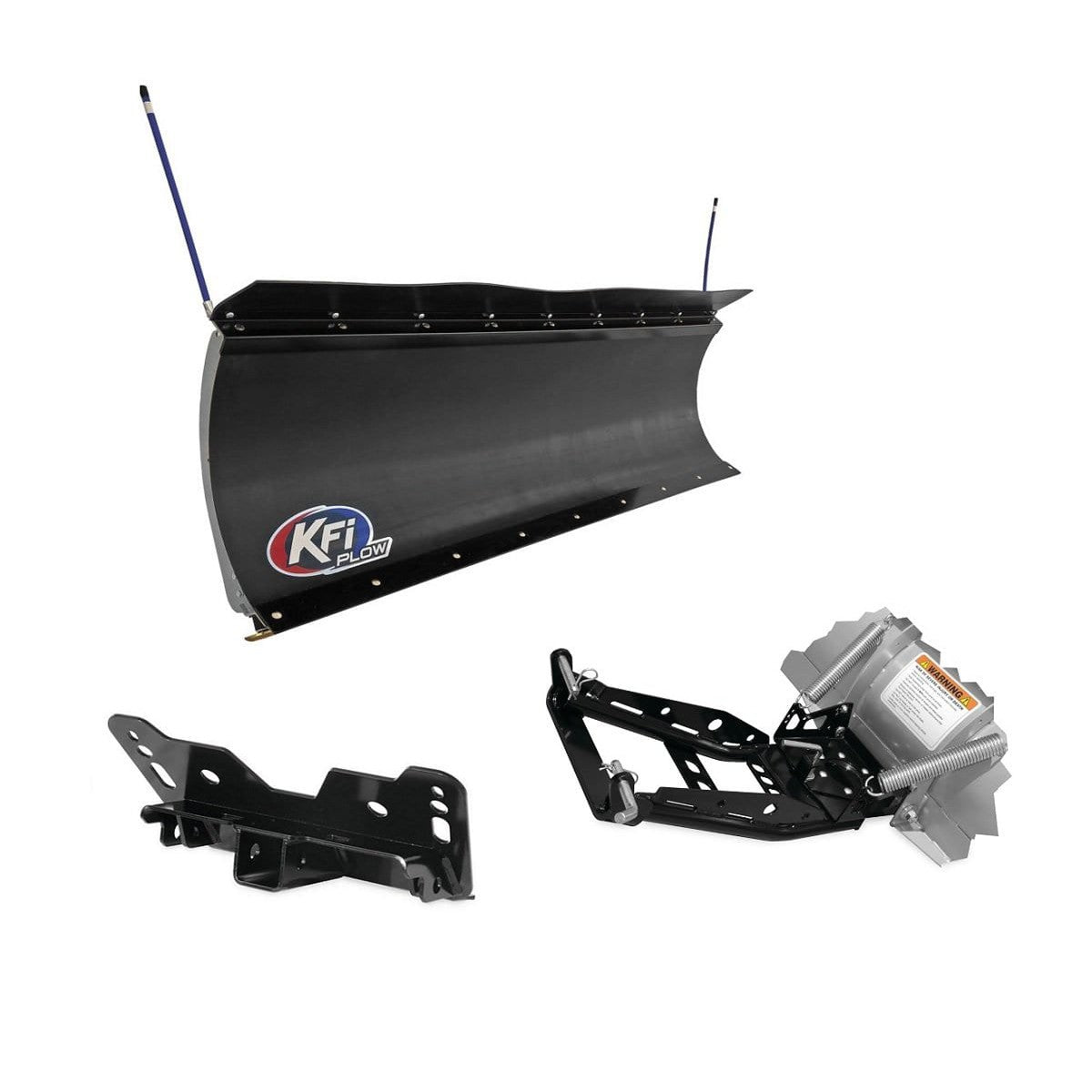 Snow Plow Kit 72" For Polaris 800 RZR S 2009-2014 (Pro-Poly) Mid Mount-