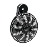 Arlen Ness 10 Gauge Gloss Black Horn for Harley or Metric Custom Applications