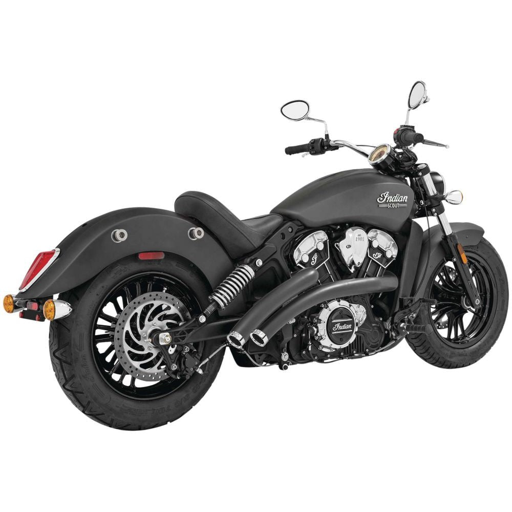 Freedom Performance Radical Radius Crossover Exhaust with Star Tips Black - IN00343