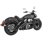 Freedom Performance Radical Radius Crossover Exhaust with Star Tips Black - IN00343