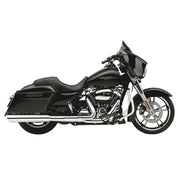 Cobra 909-Twins 4" Slip-on Muffler Chrome - 6108
