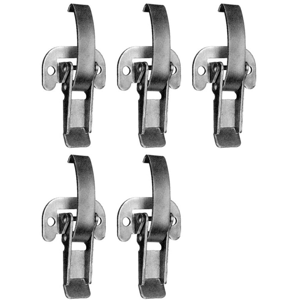 Set of 5 Pull Down Catch - Hook Style