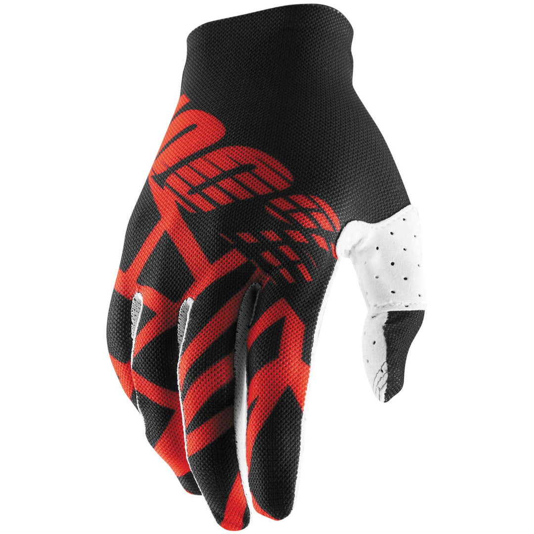 100% Men's Celium 2 Gloves Black/Red/White S - 10009-267-10