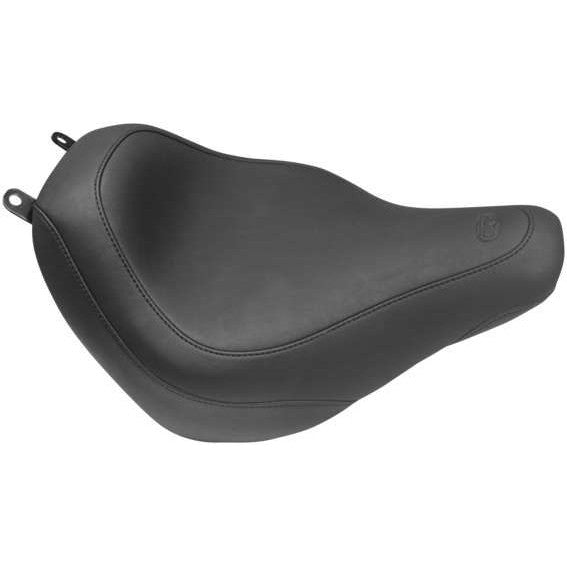 Mustang Wide Tripper Solo Smooth Seat Black 75882