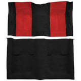 ACC Replacement Carpet Kit For 1970 Ford Mustang Mach I with 2 Red Inserts Fastback - CHOOSE COLOR