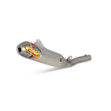 FMF Q4 Hex Slip On Muffler with Spark Arrestor Stainless 041609
