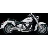 Cobra Swept Exhaust Chrome - 2221