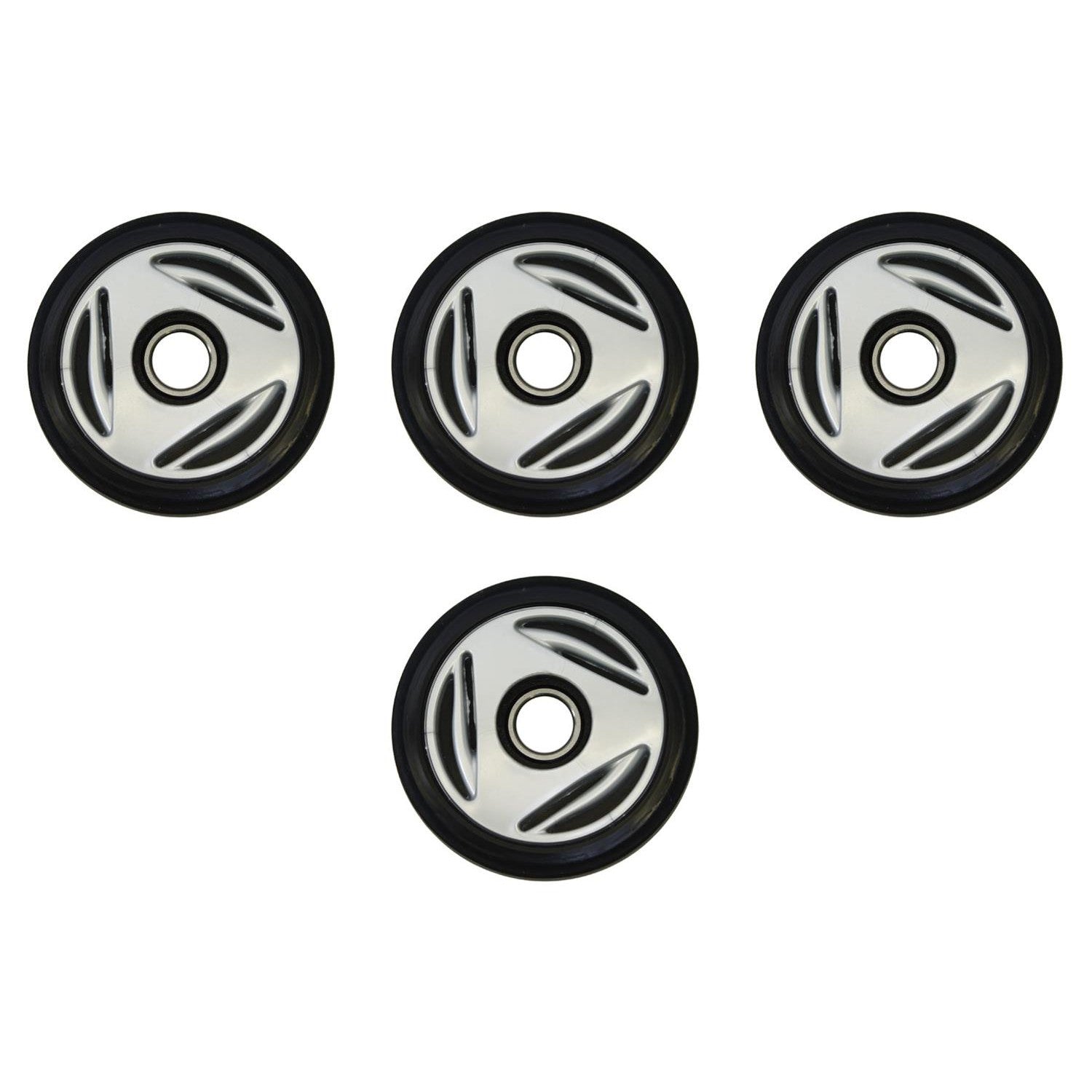 4 Front Rail Gray Idler Wheels BOMBARDIER/SKI-DOO Grand Tour. 500/583/700 99-00
