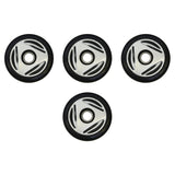 4 Front Rail Gray Idler Wheels BOMBARDIER/SKI-DOO Grand Tour. 500/583/700 99-00