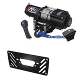 4500 lb KFI Steel Winch Mount Combo - 2009-15 Arctic Cat Prowler 1000 500 700
