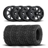 Llantas ITP Twister de 14" negras y neumáticos Ultra Cross R-Spec [29x11-14]