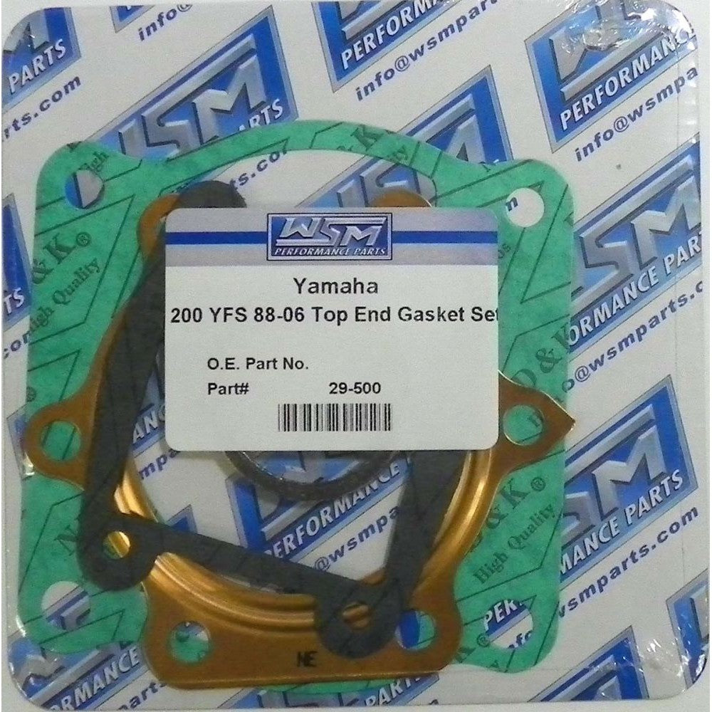 WSM Top End Gasket Kit For Yamaha 200 Blaster 88-06 29-500