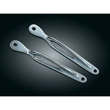 KURYAKYN CHROME CUSTOM TIE DOWN BRACKETS FOR HARLEY FLST SOFTAIL MODELS 926