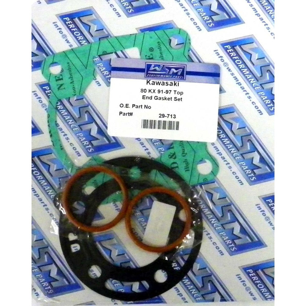 WSM Top End Gasket Kit For Kawasaki 80 KX 91-97 29-713