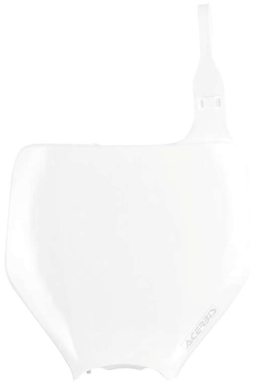 Acerbis White Front Number Plate for Kawasaki - 2042310002