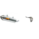 Tubo de escape Fatty de gran calibre y silenciador Powercore 2 de fábrica para KTM 105 SX 07-12