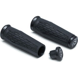 Kuryakyn Hex Grips for Street 1" Universal Black 1"