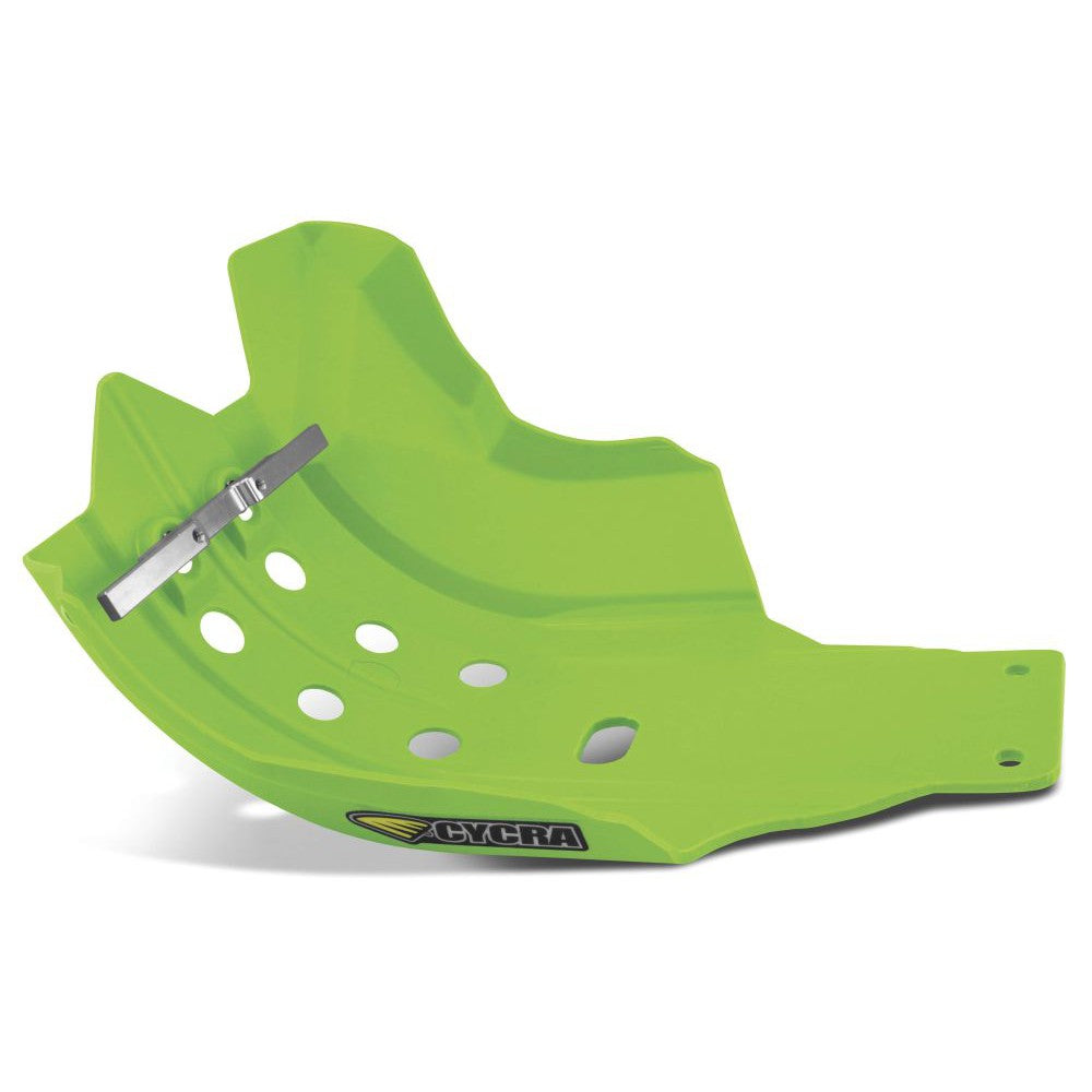 Cycra Full Armor Skid Plate Green - 1CYC-6227-72