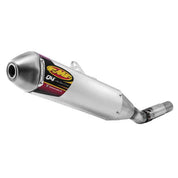 FMF Q4 Slip On Muffler with Spark Arrestor Stainless Steel For Kawasaki KLX300R 2020-2021