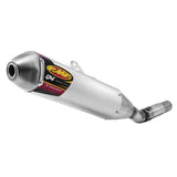 FMF Q4 Slip On Muffler with Spark Arrestor Stainless Steel For Kawasaki KLX300R 2020-2021