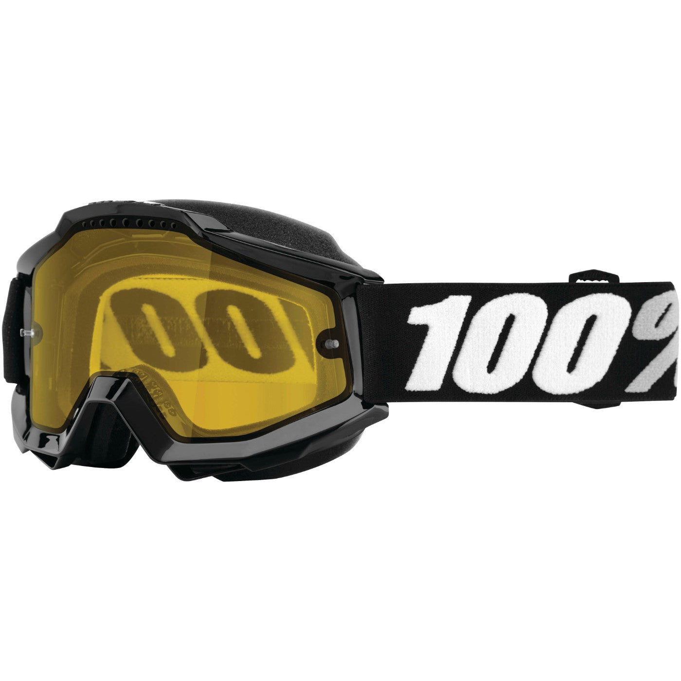 100% Gen1 Accuri Snow Goggles Tornado with Yellow Lens - 50203-059-02